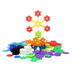 Bouwspeelgoed - Bouwrietjes In Opbergbox: Bloem, 200 St. -Kinderspeelgoed Verkoopwinkel bouwspeelgoed bouwrietjes in opbergbox bloem 200 s 1