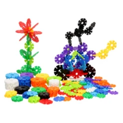 Bouwspeelgoed - Bouwrietjes In Opbergbox: Sneeuwvlokken, 300 St. -Kinderspeelgoed Verkoopwinkel bouwspeelgoed bouwrietjes in opbergbox sneeuwvlokk 2