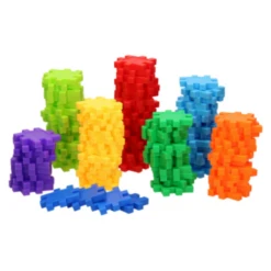 Bouwspeelgoed - Bouwrietjes In Opbergbox: Vierkant, 100 St. -Kinderspeelgoed Verkoopwinkel bouwspeelgoed bouwrietjes in opbergbox vierkant 10 1