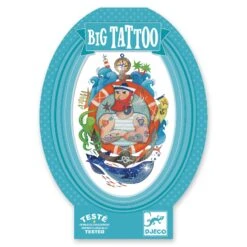 Djeco Grote Tattoo - Zeeman (Big Tattoo Body Art Sailor)