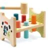 Djeco Houten Speelgoed - Houten Hamerbank Junzo Taptap, 18M+ -Kinderspeelgoed Verkoopwinkel djeco houten speelgoed houten hamerbank junzo tapt