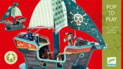 Djeco Speelfiguren - Pop To Play Piratenboot 3D