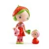 Djeco Speelfiguren - Tinyly Berry & Lila -Kinderspeelgoed Verkoopwinkel djeco speelfiguren tinyly berry lila