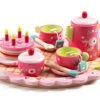 Djeco Theeservies Lili Rose's Party -Kinderspeelgoed Verkoopwinkel djeco theeservies lili roses party
