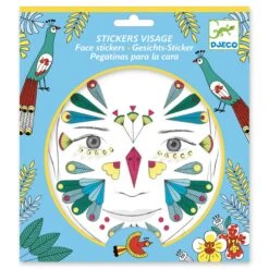 Djeco Verkleedkleding, Accessoires - Body Art Gezichtstickers Vogel (Bird)