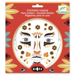 Djeco Verkleedkleding, Accessoires - Body Art Gezichtstickers Luipaard (Leopard)