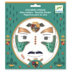 Djeco Verkleedkleding, Accessoires - Body Art Gezichtstickers Ridder (Knight)