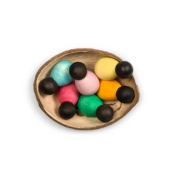 Grapat Donkere Baby Poppetjes 6st (Dark Baby Nins) -Kinderspeelgoed Verkoopwinkel grapat donkere baby poppetjes 6st dark baby nins 2