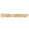 Grapat Grapat Houten Speelgoed - Houten Bakjes Naturel, 6st. (Bowls) -Kinderspeelgoed Verkoopwinkel grapat grapat houten speelgoed houten bakjes natur