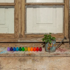 Grapat Grapat Loose Parts: Houten Eieren Gekleurd, 36 St. (Mandala Rainbow Eggs) 9 Grapat Grapat Loose Parts: Houten Eieren Gekleurd, 36 St. (Mandala Rainbow Eggs) -Kinderspeelgoed Verkoopwinkel grapat grapat loose parts houten eieren gekleurd 3 2