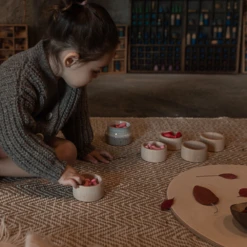 Grapat Houten Bloemblaadjes Roze, 36st. (Mandala Flower Petals) -Kinderspeelgoed Verkoopwinkel grapat houten bloemblaadjes roze 36st mandala flow 3