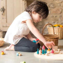 Grapat Houten Kabouterset (Nins Tomten) -Kinderspeelgoed Verkoopwinkel grapat houten kabouterset nins tomten 3