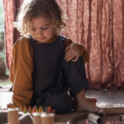 Grapat Houten Punt Poppetjes, 6st. In Koker (Baby Sticks) -Kinderspeelgoed Verkoopwinkel grapat houten punt poppetjes 6st in koker baby sti 4