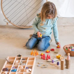 Grapat Houten Sorteerbak (Tinker Tray) -Kinderspeelgoed Verkoopwinkel grapat houten sorteerbak tinker tray 3