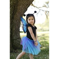 Great Pretenders Jurk Nachtvlinder Blauw - Maat US 4-6 -Kinderspeelgoed Verkoopwinkel great pretenders jurk nachtvlinder blauw maat us 4 2