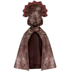 Great Pretenders Verkleedkleding - Dino Cape Triceratops Bruin, 4-5 Jr. (Size US 4-5)
