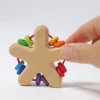 Grimms Babyspeelgoed - Houten Rammelaar Ster (Rainbow Star) 2 Grimms Babyspeelgoed - Houten Rammelaar Ster (Rainbow Star) -Kinderspeelgoed Verkoopwinkel grimms babyspeelgoed houten rammelaar ster rainbow