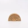 Grimms Houten Speelgoed - Regenboog Naturel, Klein (Small Naturel Rainbow) -Kinderspeelgoed Verkoopwinkel grimms houten speelgoed regenboog naturel klein sm
