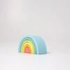 Grimms Houten Speelgoed - Regenboog Pastel, Klein (small Rainbow Pastel) -Kinderspeelgoed Verkoopwinkel grimms houten speelgoed regenboog pastel klein sma