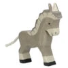 Holztiger Boerderij: ezel klein 9x2x11cm, hout -Kinderspeelgoed Verkoopwinkel holztiger boerderijezelklein9x2x11cmhout