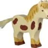Holztiger Boerderij: pony 12x3x12cm, hout -Kinderspeelgoed Verkoopwinkel holztiger boerderijpony12x3x12cmhout