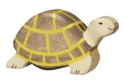 Holztiger Wildernis: schildpad 10x2x5cm, hout