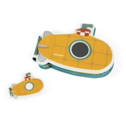 Janod Badspeelgoed - Badboek Mijn Duikboot, 1+ -Kinderspeelgoed Verkoopwinkel janod badspeelgoed badboek mijn duikboot 1 6