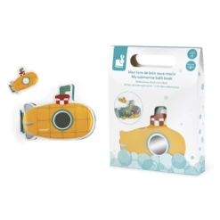 Janod Badspeelgoed - Badboek Mijn Duikboot, 1+ -Kinderspeelgoed Verkoopwinkel janod badspeelgoed badboek mijn duikboot 1 7