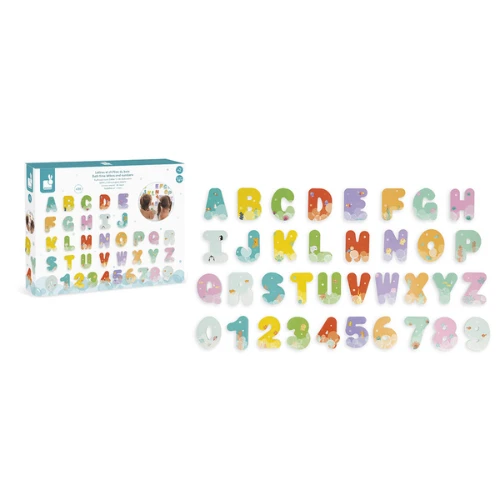 Janod Badspeelgoed - Letters En Cijfers, 2+ 4 Janod Badspeelgoed - Letters En Cijfers, 2+ - Afbeelding 2