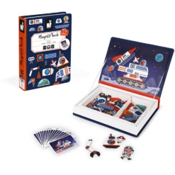 Janod Speelgoed Magneetboek - Heelal (Magnetibook) -Kinderspeelgoed Verkoopwinkel janod speelgoed magneetboek heelal magnetibook 2