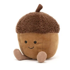 Jellycat Jellycat Knuffels - Amuseable Acorn, 11cm -Kinderspeelgoed Verkoopwinkel jellycat jellycat knuffels amuseable acorn 11cm 2