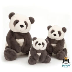Jellycat Jellycat Knuffels - Harry Panda Cub Small, 19cm -Kinderspeelgoed Verkoopwinkel jellycat jellycat knuffels harry panda cub small 1 2