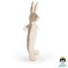 Jellycat Knuffeldoekje - Konijn Geribd Grijs -Kinderspeelgoed Verkoopwinkel jellycat knuffeldoekje konijn geribd grijs