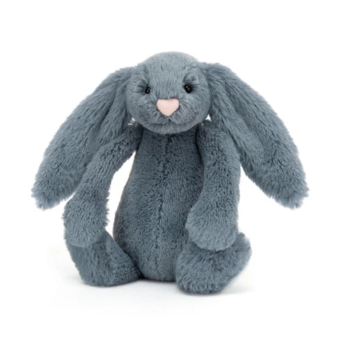 Jellycat Knuffels - Bashful Dusky Blue Bunny Small, 18cm 3 Jellycat Knuffels - Bashful Dusky Blue Bunny Small, 18cm