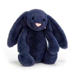 Jellycat Knuffels - Bashful Navy Bunny Small