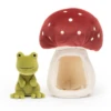 Jellycat Knuffels - Forest Fauna Frog, 21cm -Kinderspeelgoed Verkoopwinkel jellycat knuffels forest fauna frog 21cm