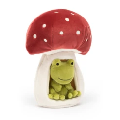 Jellycat Knuffels - Forest Fauna Frog, 21cm -Kinderspeelgoed Verkoopwinkel jellycat knuffels forest fauna frog 21cm 3