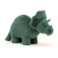 Jellycat Knuffels - Fossilly Triceratops, 17cm
