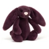 Jellycat Knuffels - Konijn Paars, Klein 18cm (Bashful Plum Bunny Small) -Kinderspeelgoed Verkoopwinkel jellycat knuffels konijn paars klein 18cm bashful
