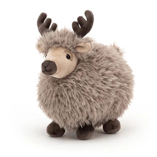 Jellycat Knuffels - Rolbie Reindeer Klein, 23cm 3 Jellycat Knuffels - Rolbie Reindeer Klein, 23cm