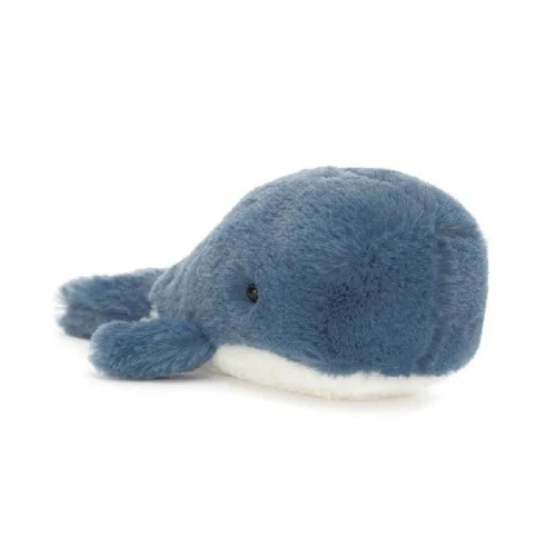 Jellycat Knuffels - Wavelly Whale Blue, 15cm 3 Jellycat Knuffels - Wavelly Whale Blue, 15cm
