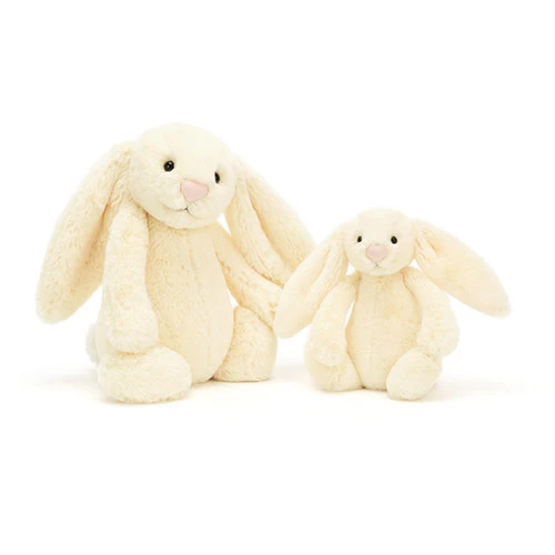 Jellycat Konijn Creme Wit (medium) 4 Jellycat Konijn Creme Wit (medium) - Afbeelding 2