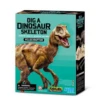 KidzLabs:  GRAAF-JE-DINOSAURUS-OP (Velociraptor), skeletbouwset in een blok Plaaster, doos 17x22x6cm, 8+ -Kinderspeelgoed Verkoopwinkel kidzlabsgraaf je dinosaurus opvelociraptorskeletbo