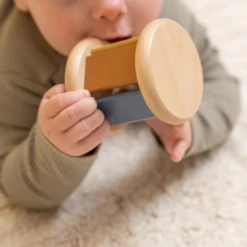 Little Dutch Babyspeelgoed - Houten Rammelaar Roller Vintage -Kinderspeelgoed Verkoopwinkel little dutch babyspeelgoed houten rammelaar roller 4