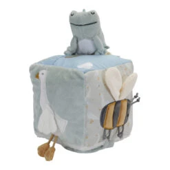 Little Dutch Babyspeelgoed - Zachte Activiteitenkubus Mint (Little Goose) -Kinderspeelgoed Verkoopwinkel little dutch babyspeelgoed zachte activiteitenkubu 3