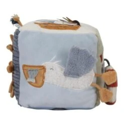 Little Dutch Little Dutch Babyspeelgoed, Zacht Speegoed - Zeevaart Zachte Activiteitenkubus (Sailors Bay) -Kinderspeelgoed Verkoopwinkel little dutch little dutch babyspeelgoed zacht spee 2