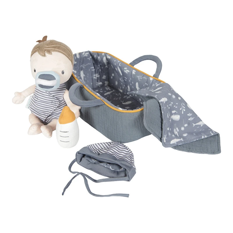 Little Dutch Poppen - Knuffelpop Babypop Jim Incl. Accessoires 5 Little Dutch Poppen - Knuffelpop Babypop Jim Incl. Accessoires - Afbeelding 3