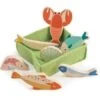 Mandje Met Vis 1 Mandje Met Vis -Kinderspeelgoed Verkoopwinkel mandje met vis