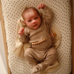 Mushie Accessoires - Speenketting Eva Clementine