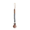 Mushie Accessoires - Speenketting Eva Stone -Kinderspeelgoed Verkoopwinkel mushie accessoires speenketting eva stone